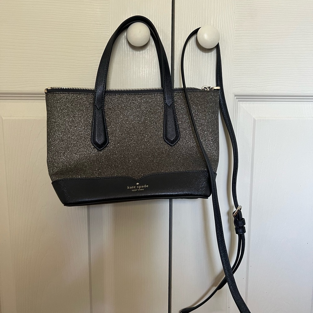 Kate Spade Navy Sparkle Crossbody NWOT